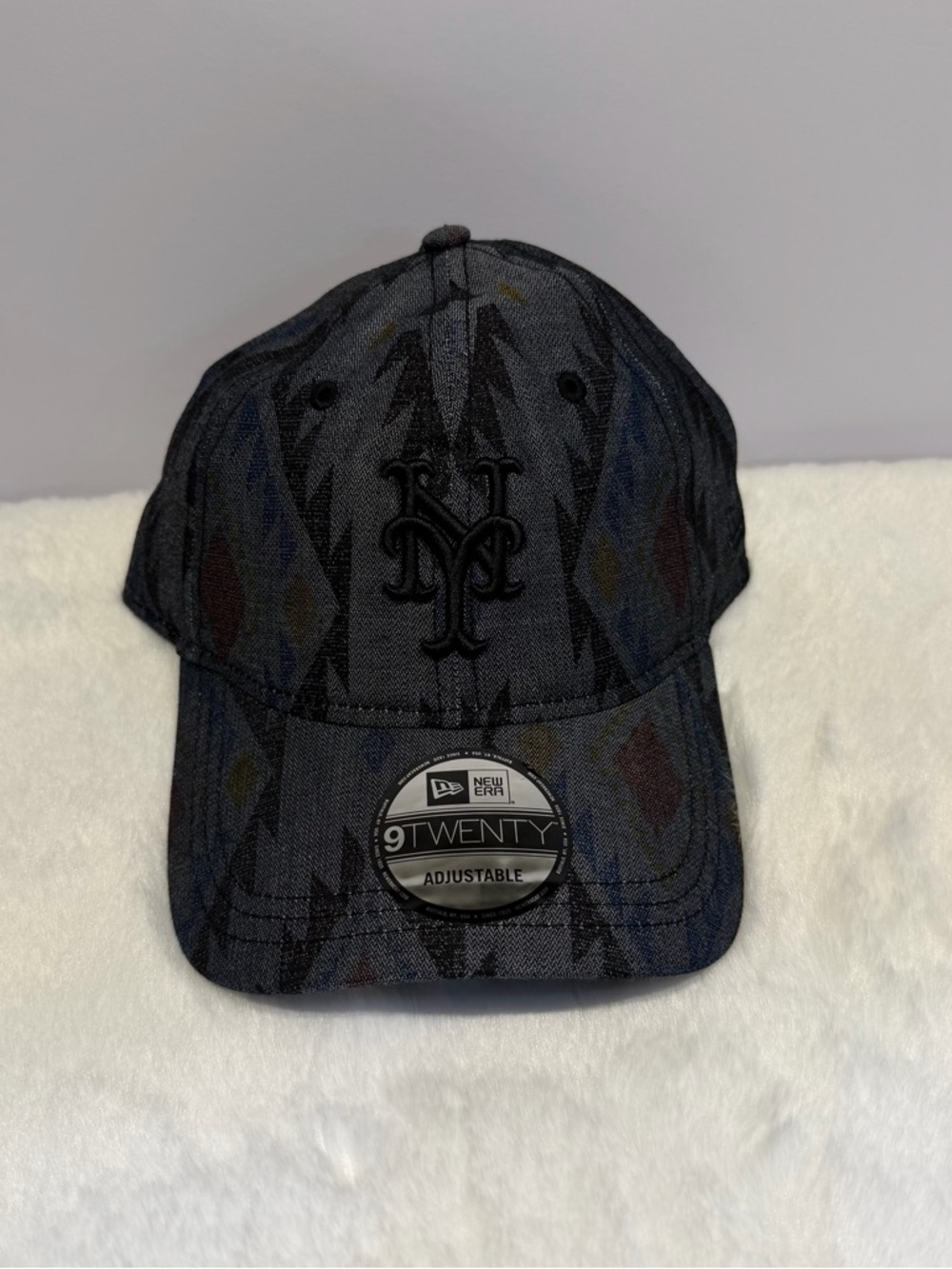 New Era Aztec Pattern 9TWENTY Adjustable New York Mets - Picture 3 of 11